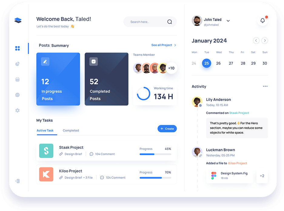 SocialMe AI Dashboard